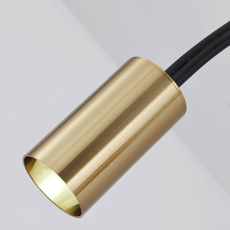 Contemporary Pendant Lights Cylinder Hanging Lighting Fixtures Metal for Kitchen Island