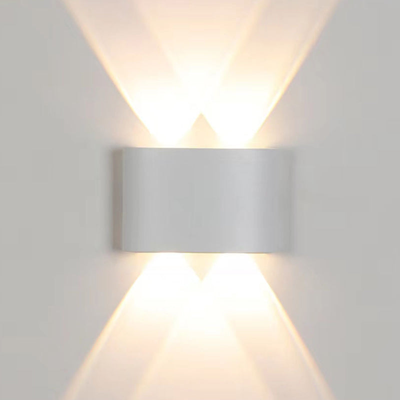 Geometric Wall Mounted Lamp Modern Style Metal Multi Lights Wall Lighting Ideas