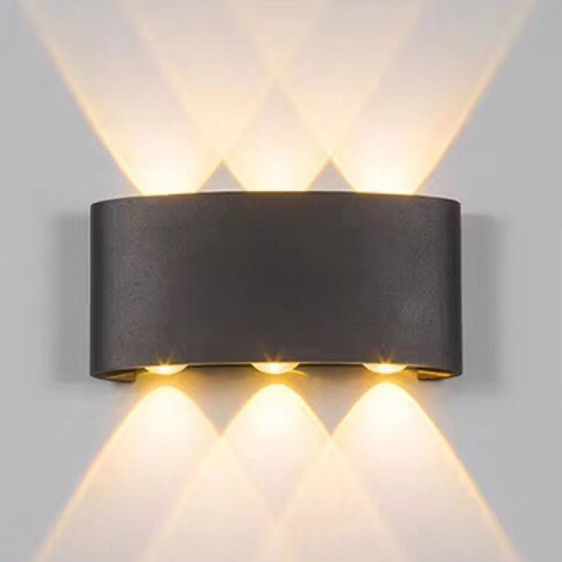 Geometric Wall Mounted Lamp Modern Style Metal Multi Lights Wall Lighting Ideas