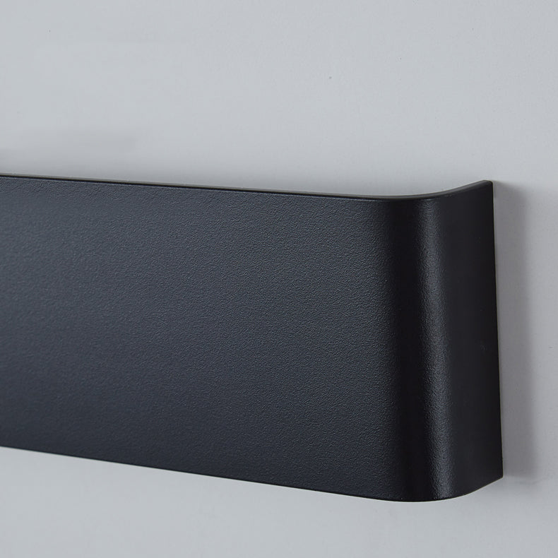 Rectangle Shape Metal Wall Lighting Ideas Modern Style Wall Mounted Light Fixtures