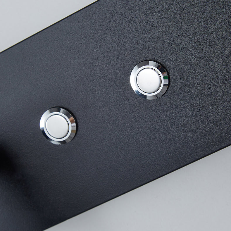 Rectangle Shape Metal Wall Lighting Ideas Modern Style Wall Mounted Light Fixtures