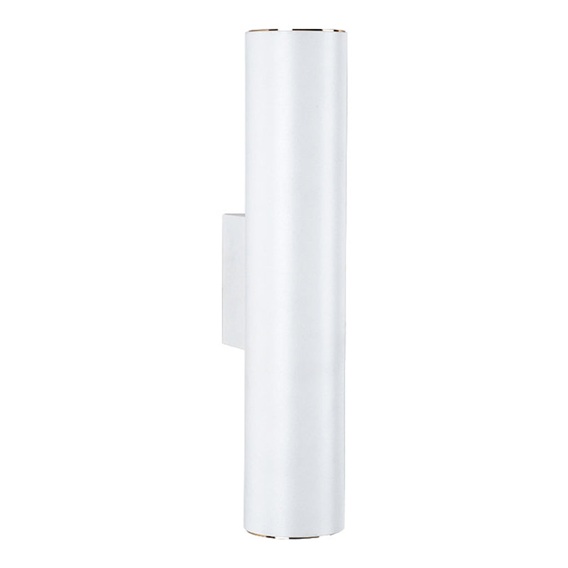 Cylinder Wall Mounted Lamps Modern Style Metal 2 Lights Wall Lighting Ideas