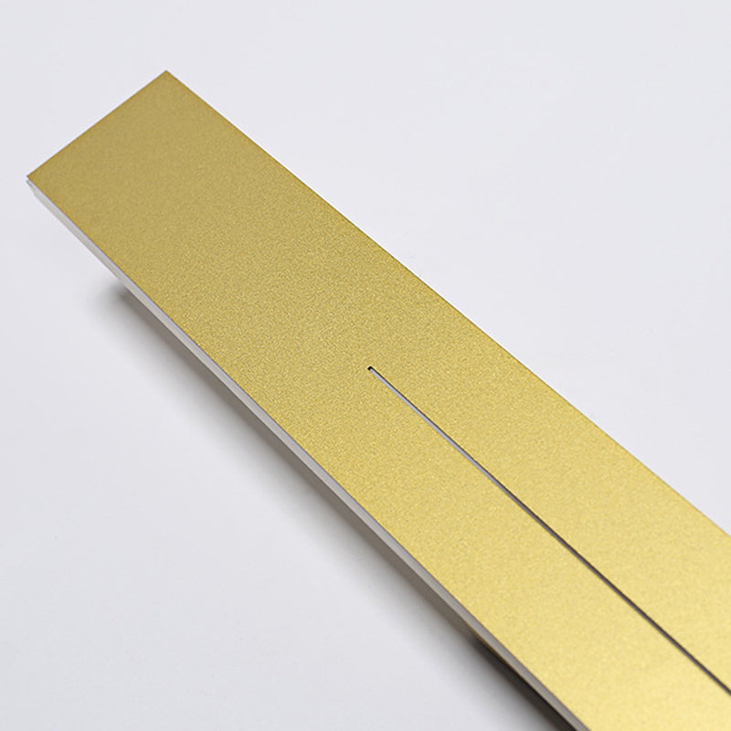 Metal Strip Shape Wall Light Minimalist 1 Light LED Wall Sconce for Aisle