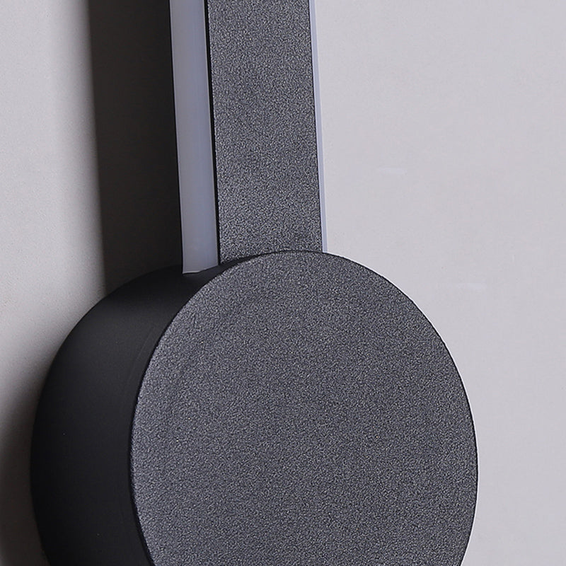 Aluminum Straight Wall Light Modern Style LED Wall Sconce for Living Room