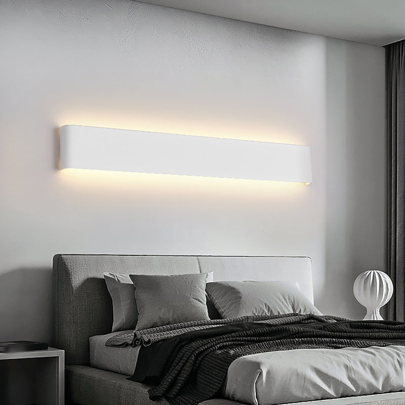 Square Shape Metal Wall Mount Lighting Modern Style 1-Light Wall Mounted Light Fixture