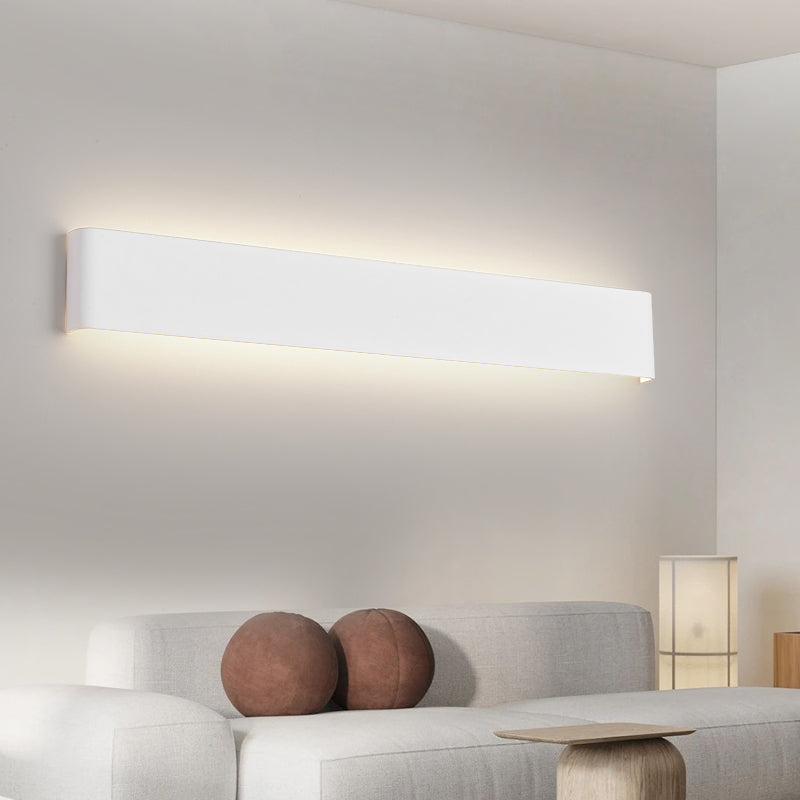 Square Shape Metal Wall Mount Lighting Modern Style 1-Light Wall Mounted Light Fixture