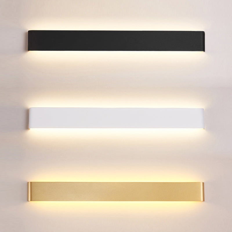 Square Shape Metal Wall Mount Lighting Modern Style 1-Light Wall Mounted Light Fixture