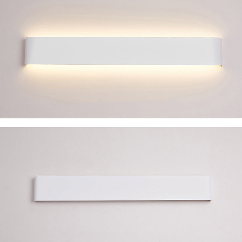 Square Shape Metal Wall Mount Lighting Modern Style 1-Light Wall Mounted Light Fixture