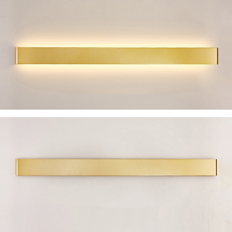 Square Shape Metal Wall Mount Lighting Modern Style 1-Light Wall Mounted Light Fixture