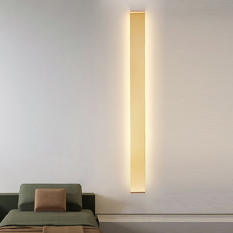 Square Shape Metal Wall Mount Lighting Modern Style 1-Light Wall Mounted Light Fixture