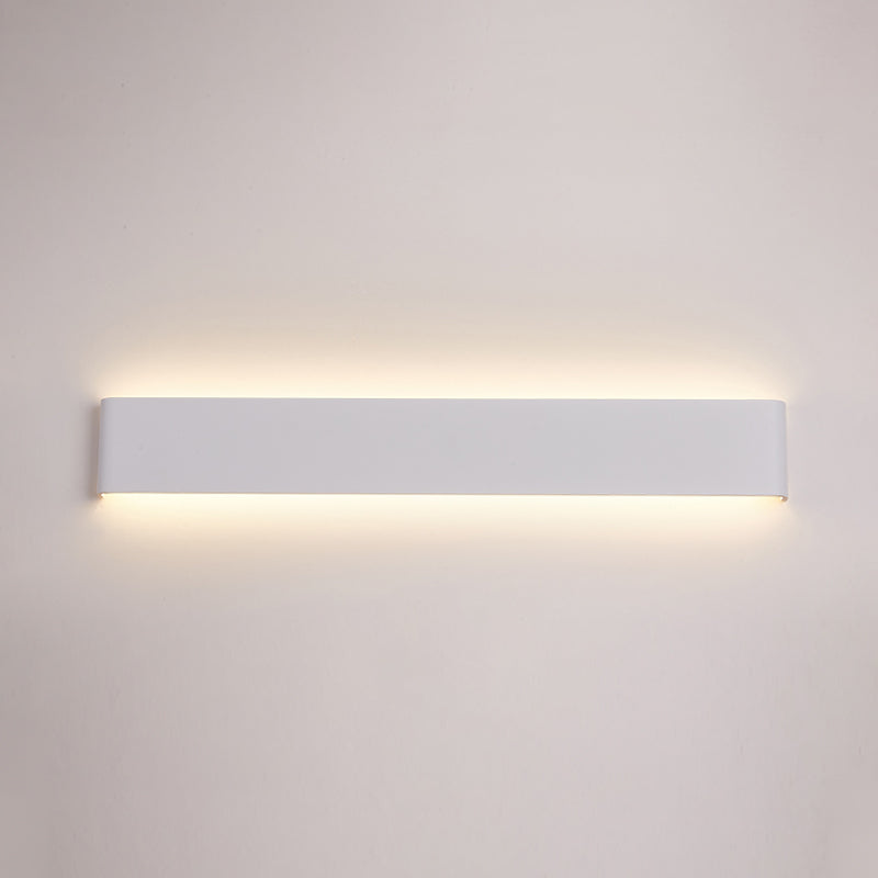 Square Shape Metal Wall Mount Lighting Modern Style 1-Light Wall Mounted Light Fixture