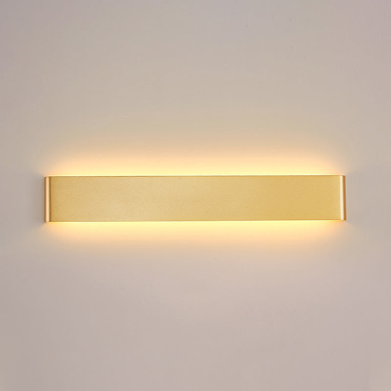 Square Shape Metal Wall Mount Lighting Modern Style 1-Light Wall Mounted Light Fixture