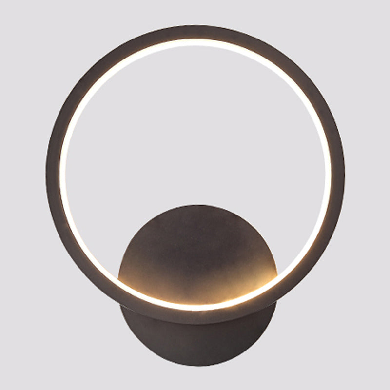 Metal Geometric Shape Wall Light Nordic Style LED Wall Sconce for Bedroom