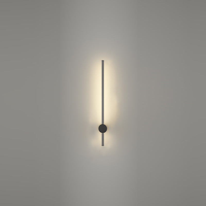 Linear Shape Metal Wall Mount Lighting Modern Style 1 Light Wall Mounted Light Fixture