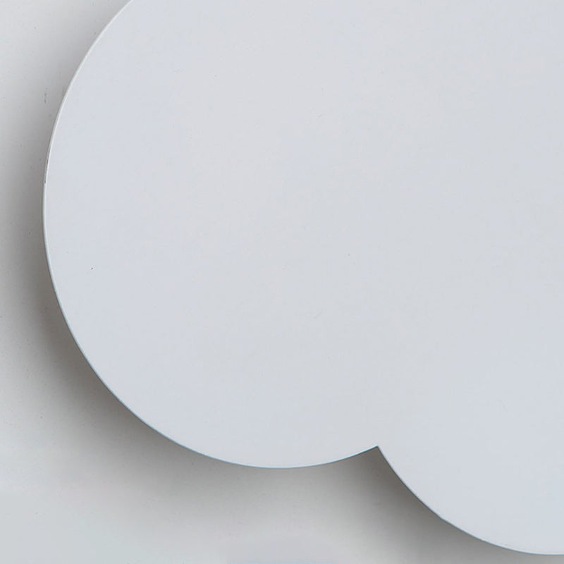 Modern Style Cloud Shape Wall Sconce Metal 1 Light Wall Light for Children's Room