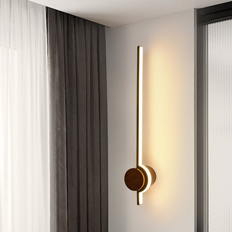 Metall lineare Formwandmontage Beleuchtung moderner Stil 1-Licht-Wandmontageleuchte