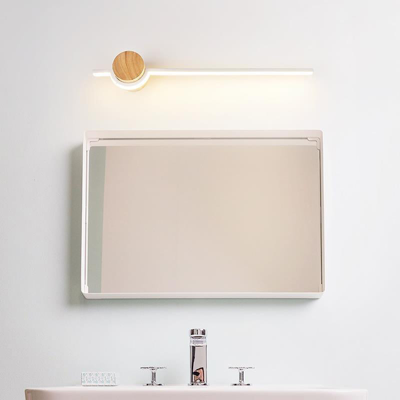 Metall lineare Formwandmontage Beleuchtung moderner Stil 1-Licht-Wandmontageleuchte