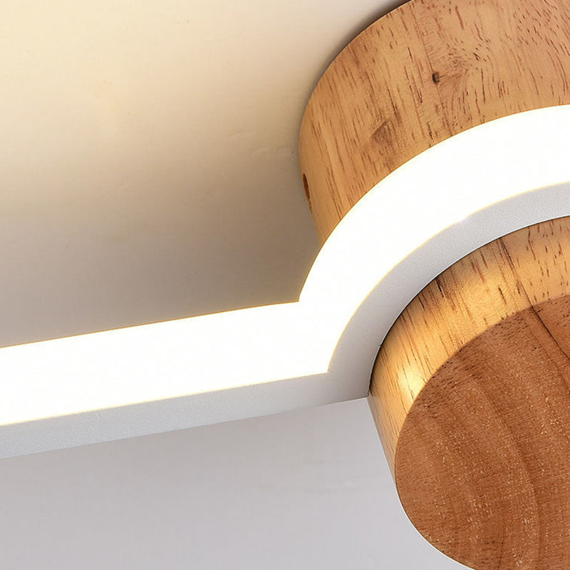 Metall lineare Formwandmontage Beleuchtung moderner Stil 1-Licht-Wandmontageleuchte