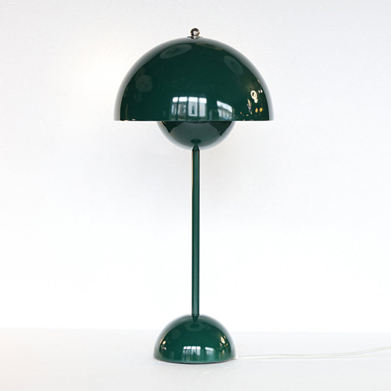 Dome Bedroom Table Lamp Metal Minimalist Style Night Table Lamp