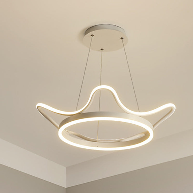 Linear Shape Metal Pendant Light Fixtures Modern Style 2-Light Hanging Light Fixtures