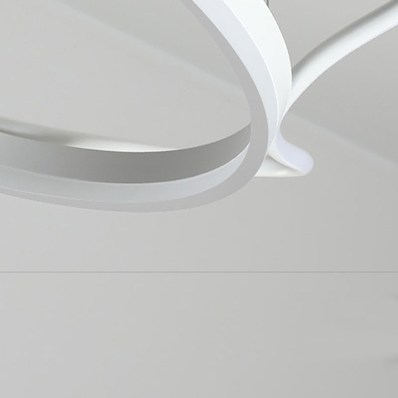 Linear Shape Metal Pendant Light Fixtures Modern Style 2-Light Hanging Light Fixtures