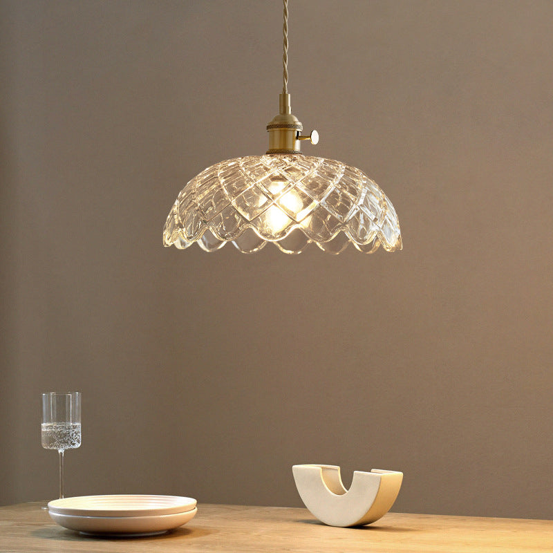 Nordic Style Hanging Light Creative Glass Pendant Lighting Fixture for Dining Room