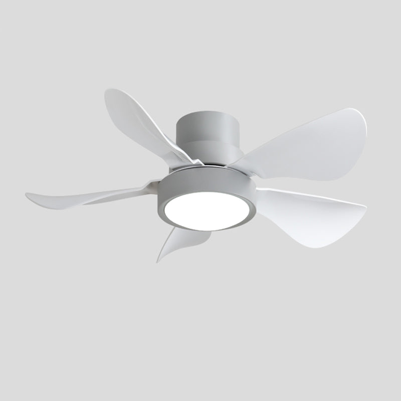 Ceiling Fan Light Metal Nordic Style LED Ceiling Flush Mount for Bedroom