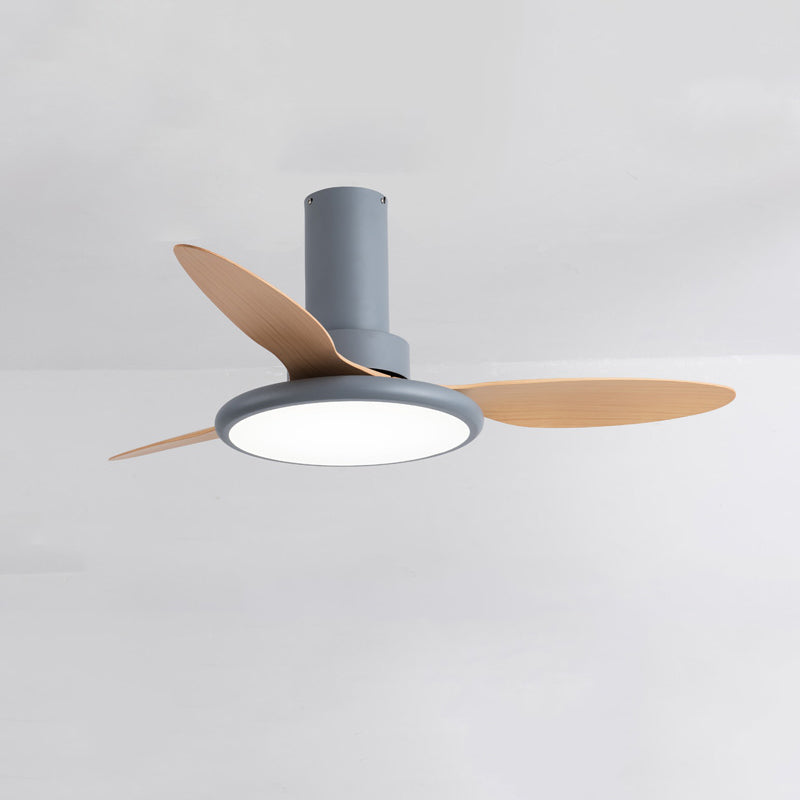 Ceiling Fan Lamp Simplicity Style LED Ceiling Mounted Light for Living Room