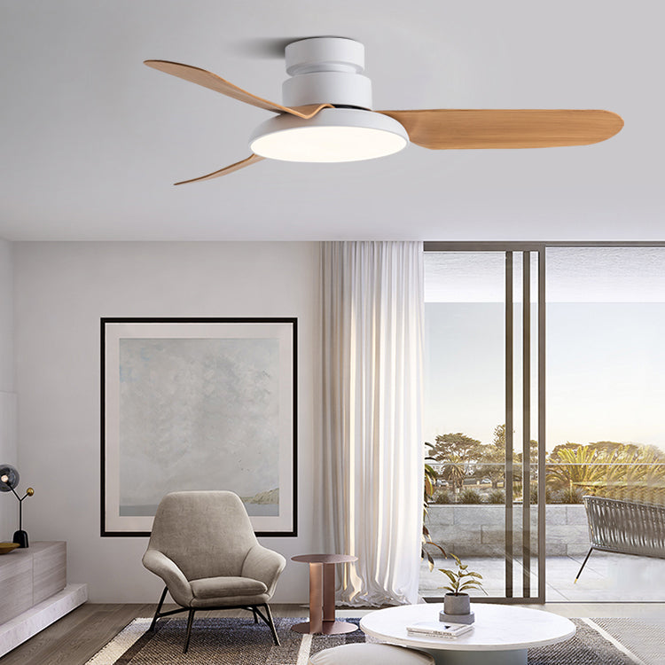 Ceiling Fan Lamp Simplicity Style LED Ceiling Mounted Light for Living Room