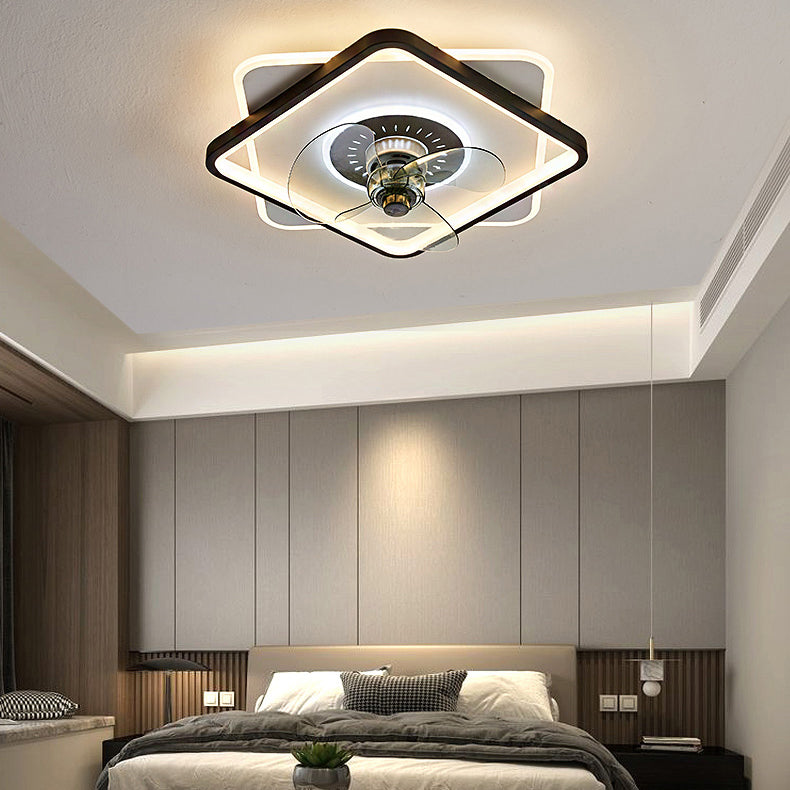 Modern Style Ceiling Fan Lighting Metal Multi Light Ceiling Fan Lighting for Living Room