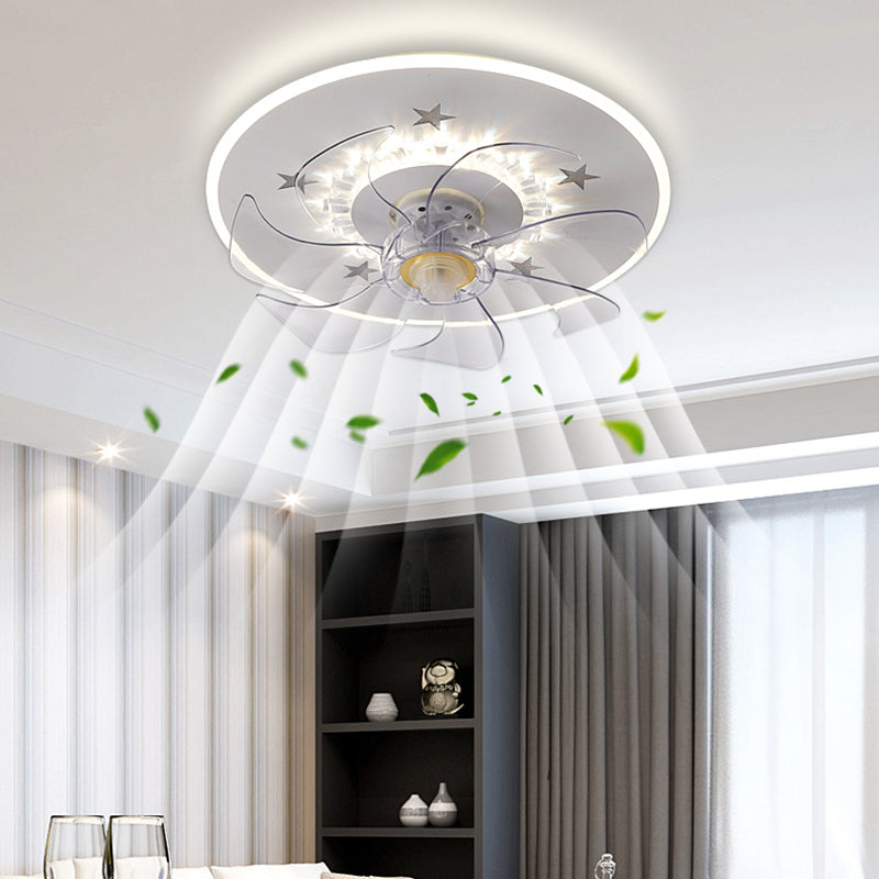 Modern Style Ceiling Fan Lighting Metal Multi Light Ceiling Fan Lighting for Bedroom