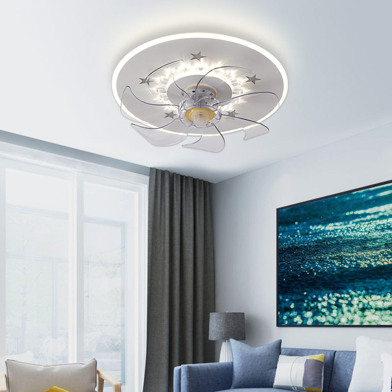 Modern Style Ceiling Fan Lighting Metal Multi Light Ceiling Fan Lighting for Bedroom