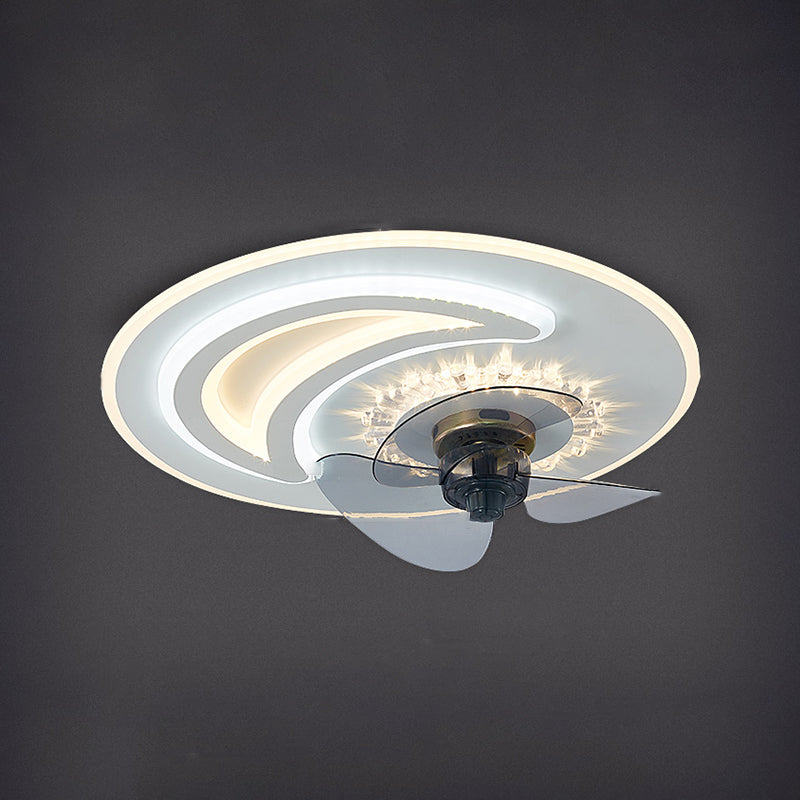 Modern Style Ceiling Fan Lighting Metal Multi Light Ceiling Fan Lighting for Bedroom