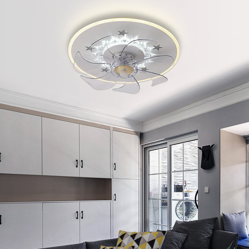 Modern Style Ceiling Fan Lighting Metal Multi Light Ceiling Fan Lighting for Bedroom