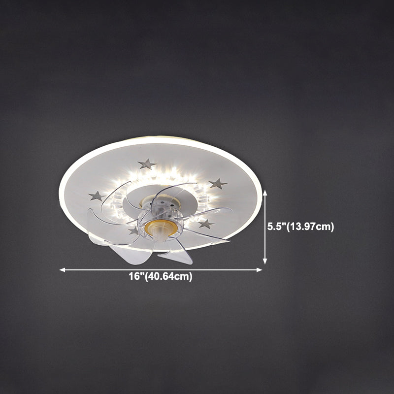 Modern Style Ceiling Fan Lighting Metal Multi Light Ceiling Fan Lighting for Bedroom