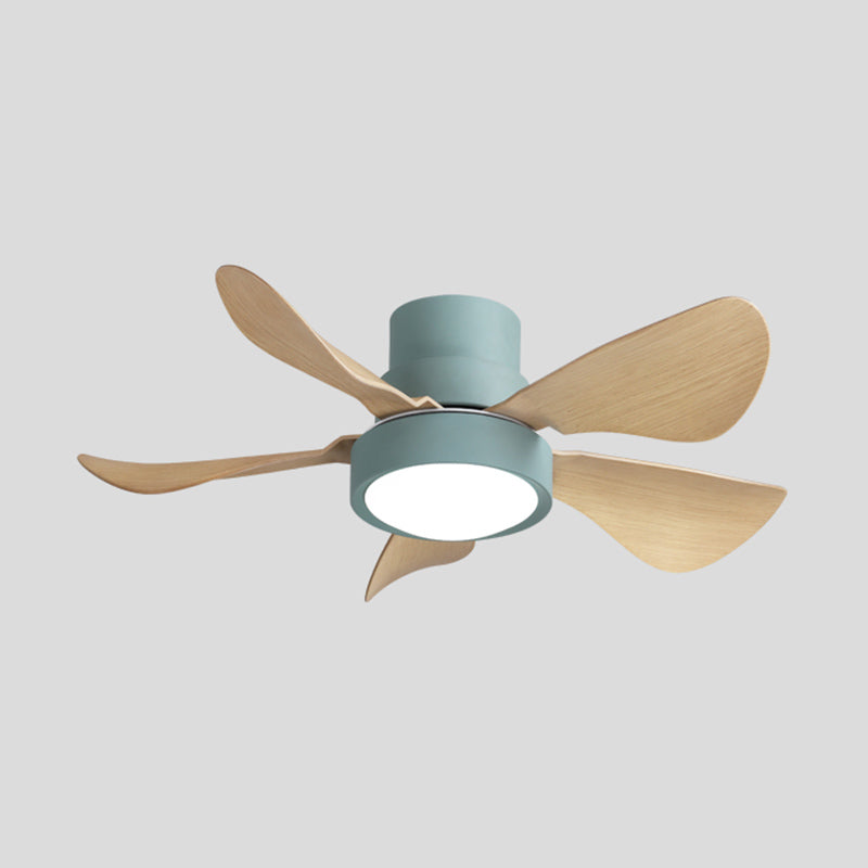 Ceiling Fan Light Simple-Style LED Metal Ceiling Flush Mount Light