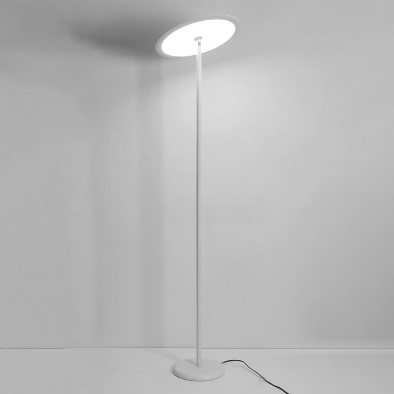 Nordic Linear Floor Lamp Metal 63" High LED Floor Light for Living Room