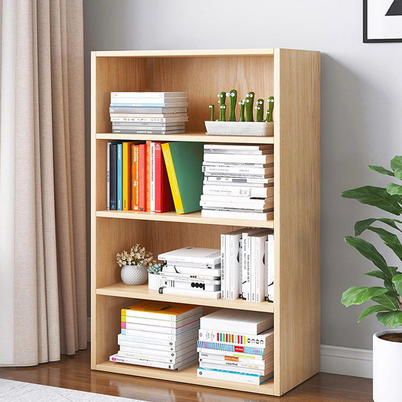 Modern Vertical Standard Bookcase Manufactured Wood Bookshelf for Home