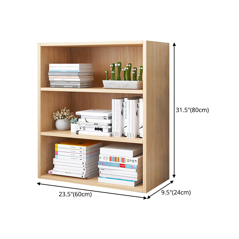 Modern Vertical Standard Bookcase Manufactured Wood Bookshelf for Home