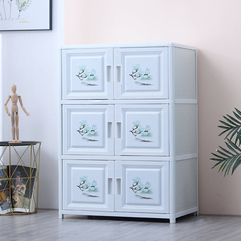 Modern Style Sideboard with Acrylic Doors Cabinets Storage Sideboard for Dining Room