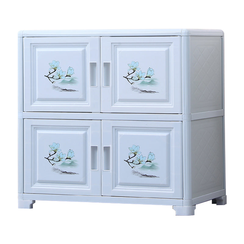 Modern Style Sideboard with Acrylic Doors Cabinets Storage Sideboard for Dining Room