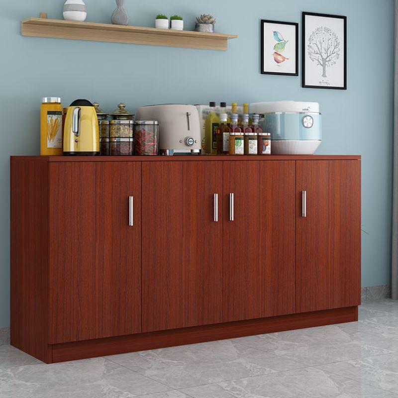 Artificial Wood Dining Room Sideboard Cabinet Modern Server Cabinet with Storage