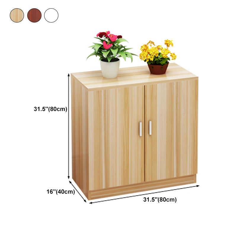 Artificial Wood Dining Room Sideboard Cabinet Modern Server Cabinet with Storage