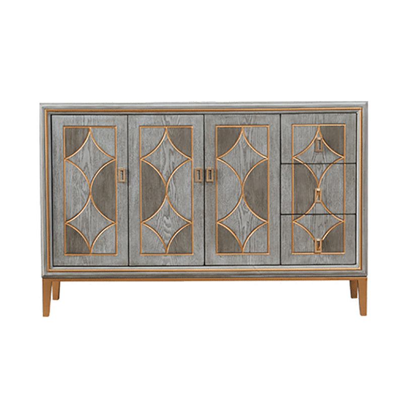 Modern Style Buffet Sideboard for Living Room with Engineered Wood Storage Sideboard