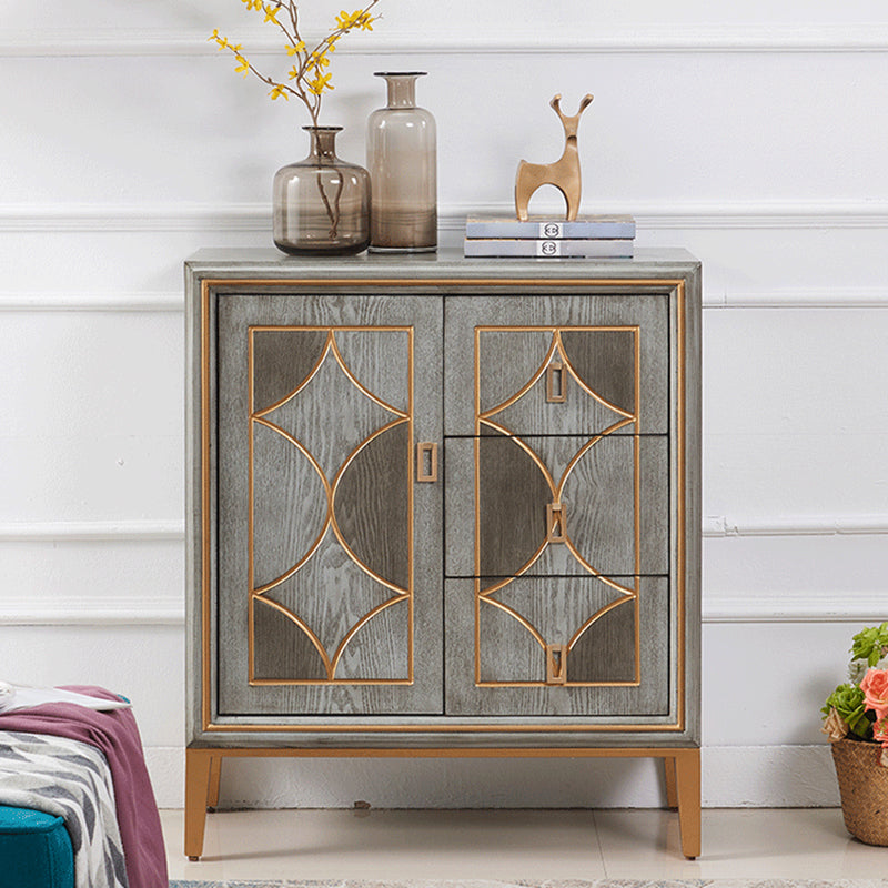 Modern Style Buffet Sideboard for Living Room with Engineered Wood Storage Sideboard