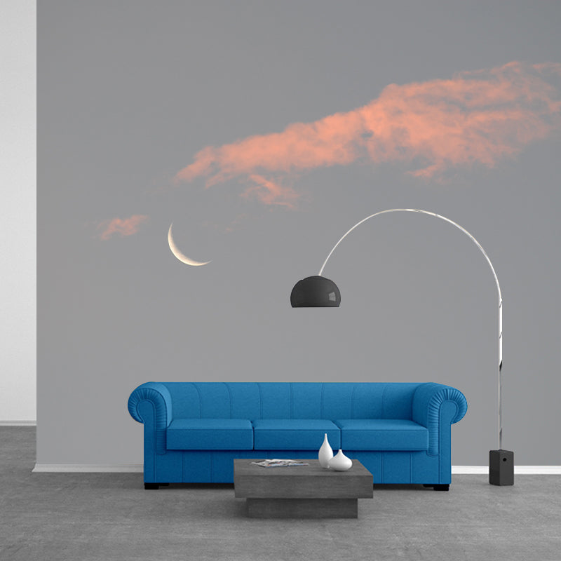 Environmental Wall Mural Wallpaper Dreamy Sky Living Room Wall Mural