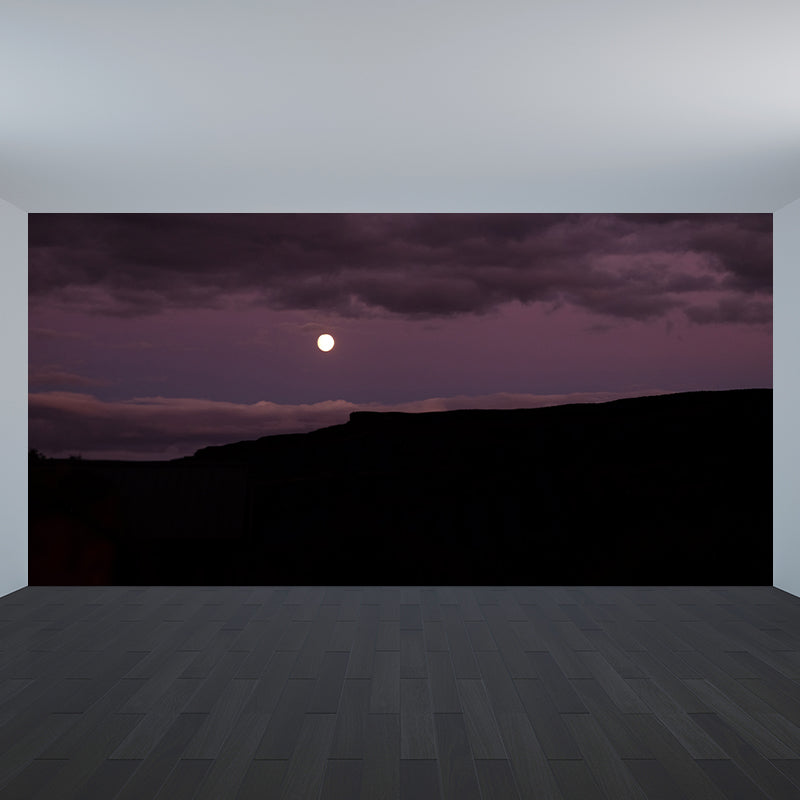 Environmental Wall Mural Wallpaper Dreamy Sky Living Room Wall Mural
