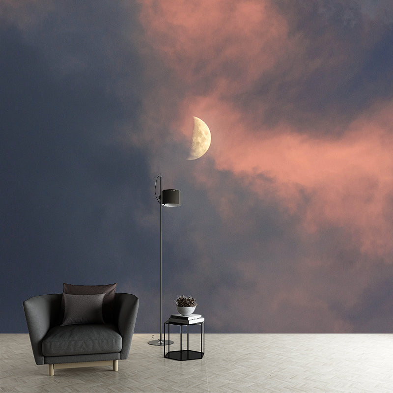 Modern Style Mural Wallpaper Dreamy Sky Photography Indoor Wall Mural
