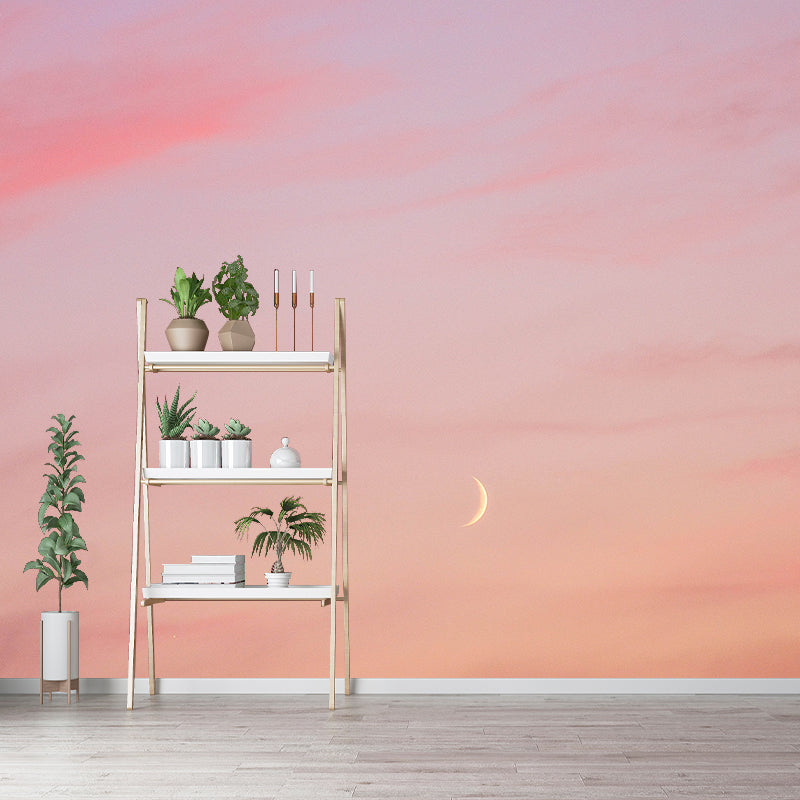 Modern Style Mural Wallpaper Dreamy Sky Photography Indoor Wall Mural