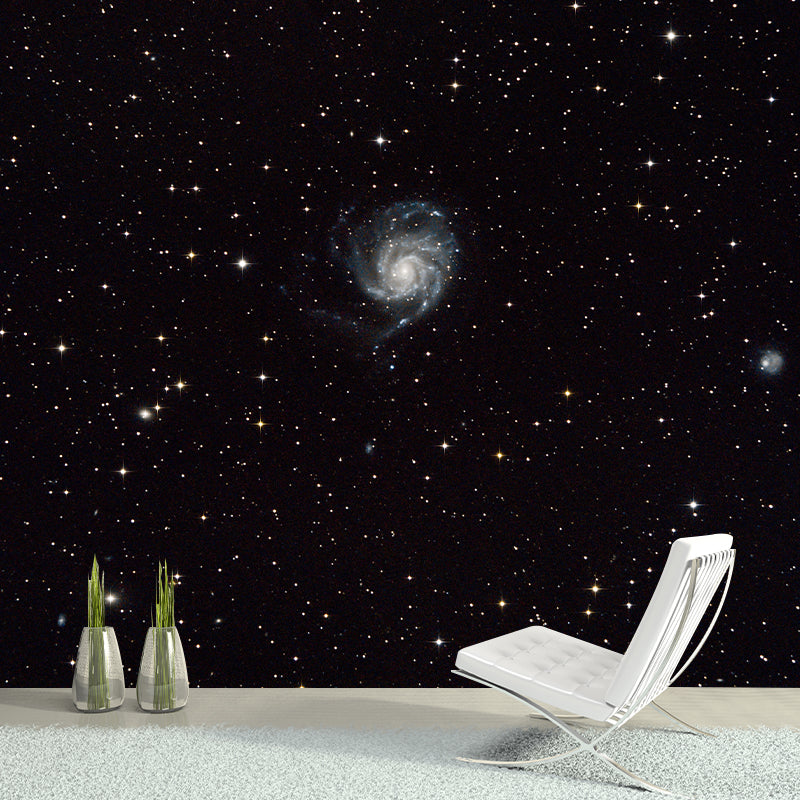 Wall Mural Photography Environment Friendly Mural Wallpaper Dreamy Galaxy Bedroom